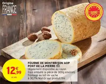 Fourme de montbrison AOP pont de la pierre