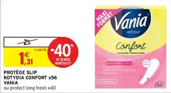 Intermarché Hyper Protège slip kotydia confort x56 vania offre