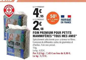 E.Leclerc Brico Foin Premium Pour Petits offre