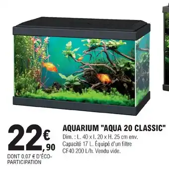 Aquarium Aqua 20 Classic