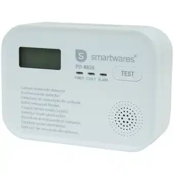 Détecteur de monoxyde de carbone smartwares