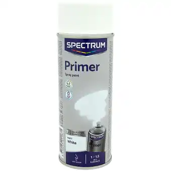 Action Spectrum peinture d'apprêt mate en aérosol spectrum offre