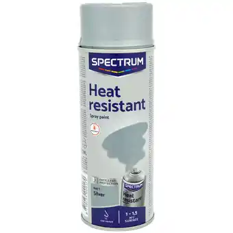 Action Spectrum peinture mate en aérosol résistant à la chaleur spectrum offre