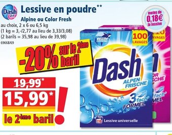 Lessive En Poudre