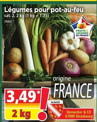 Norma Légumes Pour Pot-Au-Feu offre