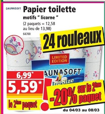 Norma Papier Toilette offre