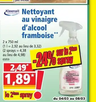 Norma Nettoyant Au Vinaigre offre