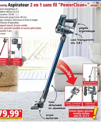 Norma Aspirateur offre