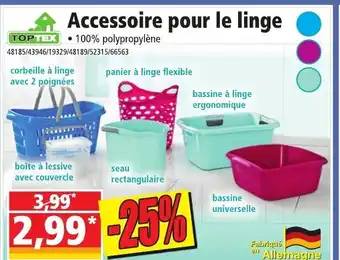 Norma Accessoire Pour Le Linge offre