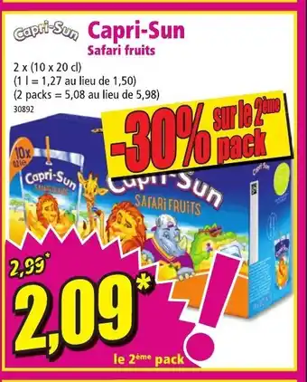 Norma Capri-Sun offre