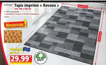 Norma Tapis Imprimé Havana offre