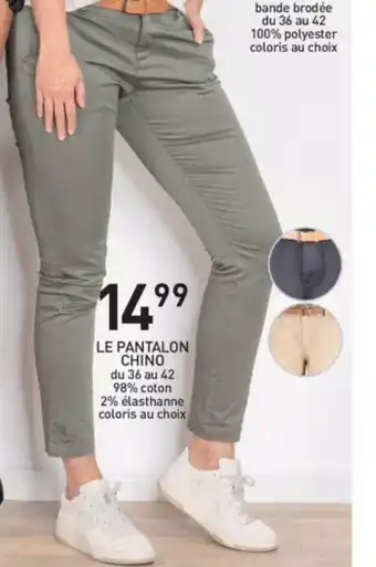 Stokomani Le Pantalon Chino offre