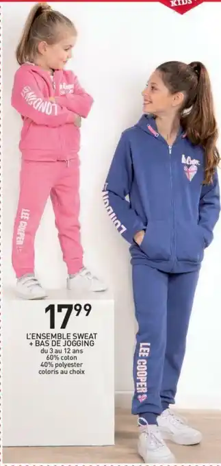 Stokomani L'Ensemble Sweat + Bas De Jogging offre