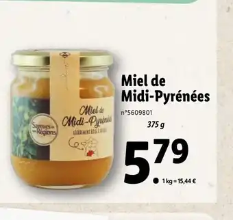Lidl Miel De Midi-Pyrénées offre