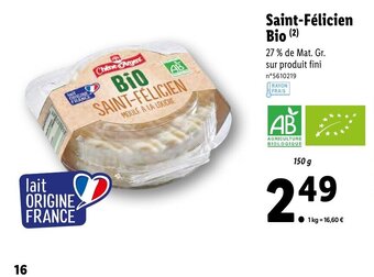 Saint-Félicien Bio