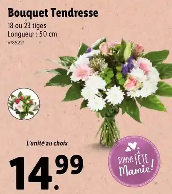 Lidl Bouquet tendresse offre