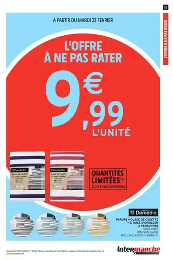 Parure Housse De Couette + 2 Taies D'oreillers 2