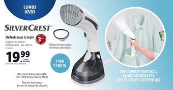 Lidl Défroisseur à main offre