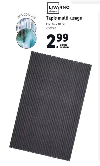 Lidl Tapis multi-usage offre