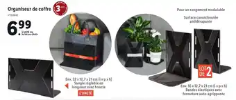 Lidl Organiseur de coffre offre