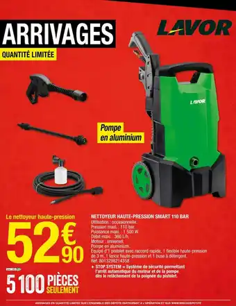 Brico Dépôt Nettoyeur haute-pression smart offre