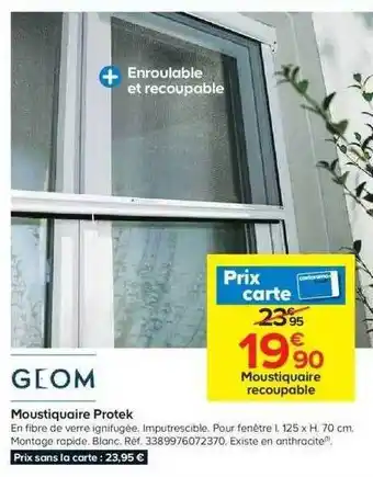 Moustiquaire Protek Geom