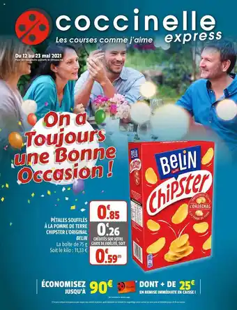 Pétales Soufflés à La Pomme De Terre Chipster L'original Belin