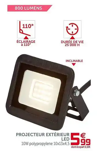 Gifi Projecteur Extérieur Led offre