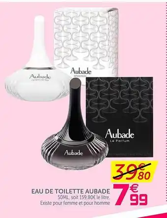 Gifi Eau De Toilette Aubade offre