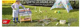 Gifi Barbecue D'été Bois Playolil offre