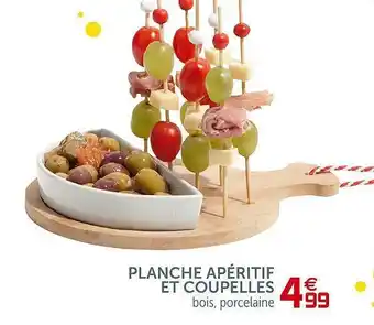 Gifi Planche Apéritif Et Coupelles offre