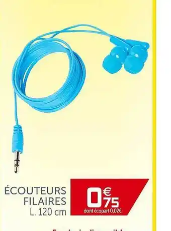 Gifi écouteurs Filaires offre