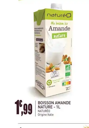 naturéO Boisson Amande Nature 1l offre