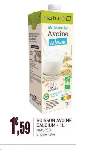 naturéO Boisson Avoine Calcium 1l Natureo offre