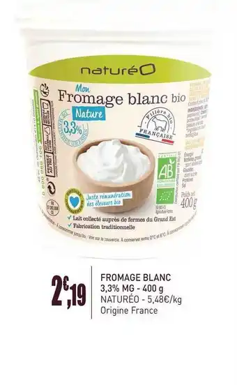Fromage Blanc Natureo