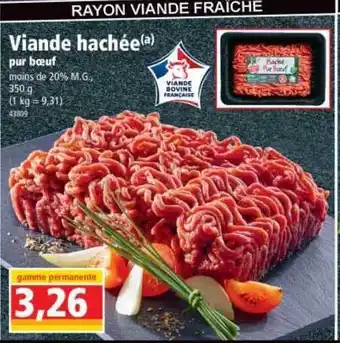 Norma Viande Hachée Pur Boeuf offre