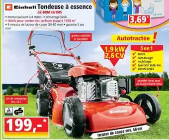 Norma Einhell Tondeuse à Essence offre