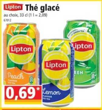 Norma Lipton Thé Glacé offre