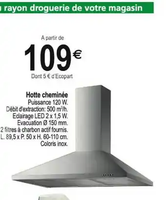 Tridôme Hotte Cheminee offre