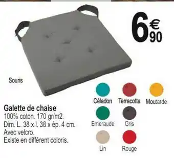 Tridôme Galette De Chaise offre