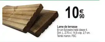 Tridôme Lame De Terrasse offre