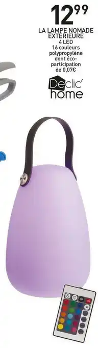 Stokomani Déclic' home la lampe nomade extérieure 4 led offre