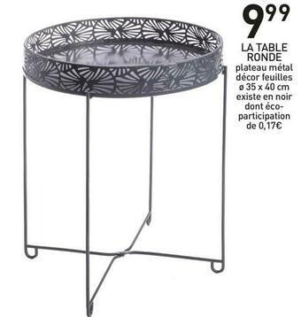 Stokomani La table ronde offre