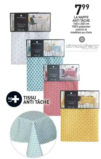 Stokomani Atmosphera la nappe anti tâche offre