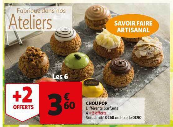 Promo Chou Pop Chez Auchan Direct