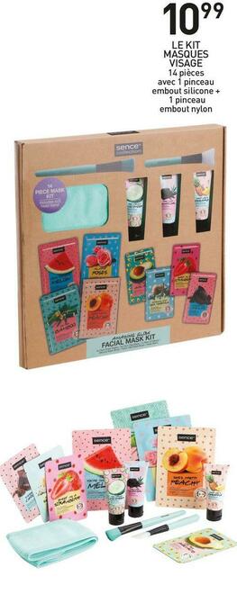 Stokomani Le kit masques visage offre