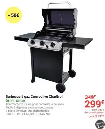 Barbecue A Gaz Convective Charbroil