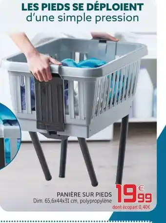 Gifi Panière Sur Pieds offre