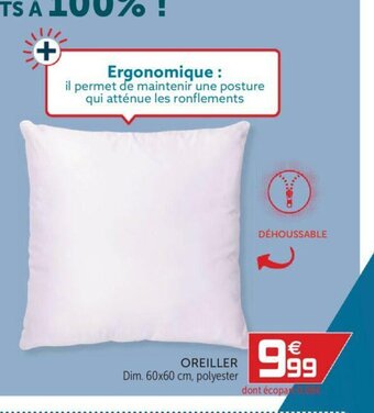 Gifi Oreiller offre