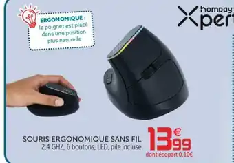 Souris Ergonomique Sans Fil